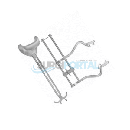 Balfour Retractor with Fixed Center Blade