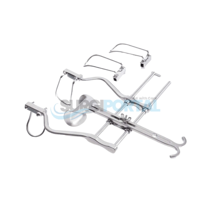 Balfour Retractor with Interchangeable Blades
