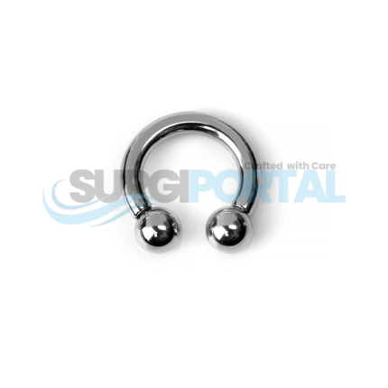 Circular Barbell Steel Septum Ring