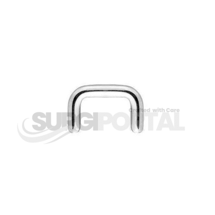 Straight Steel Septum Retainer