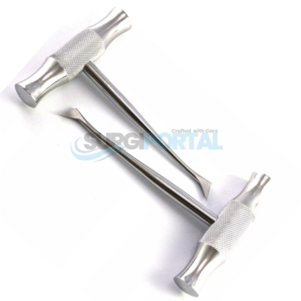 2Pc W Barry 125mm Root Elevator Set