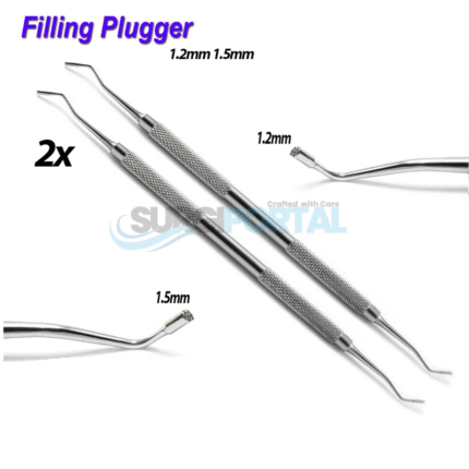 Dental Amalgam Plugger Double Ended