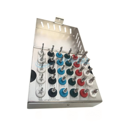 Dental Twist Drill Kit – 30pcs