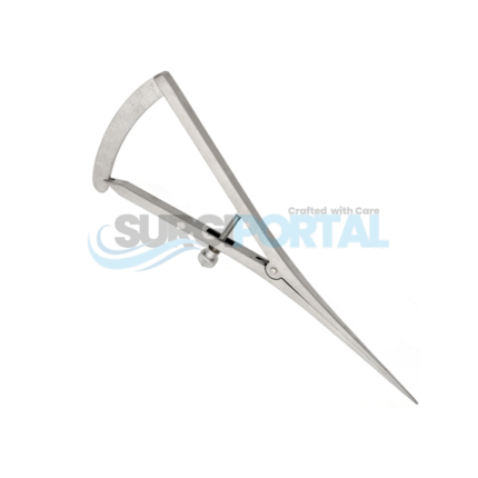 Fine Tip Castroviejo Caliper Sharp Jaw