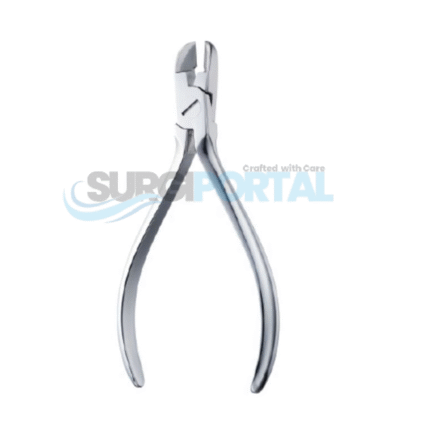 10 Hard Wire Cutter 5 12.7cm15 Offset Tip Orthodontic Pliers