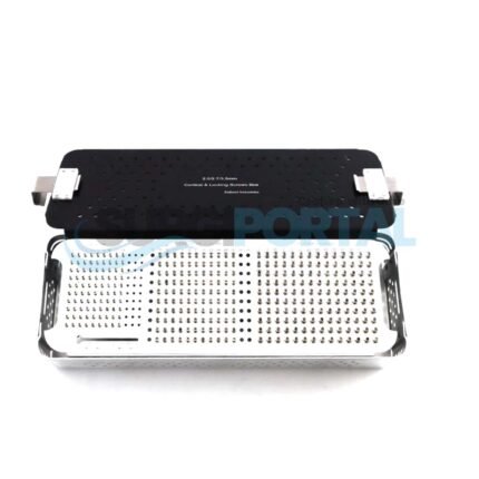 2.4mm & 2.7mm Cortical Screws Box with Rack  Aluminum Sterilization Case