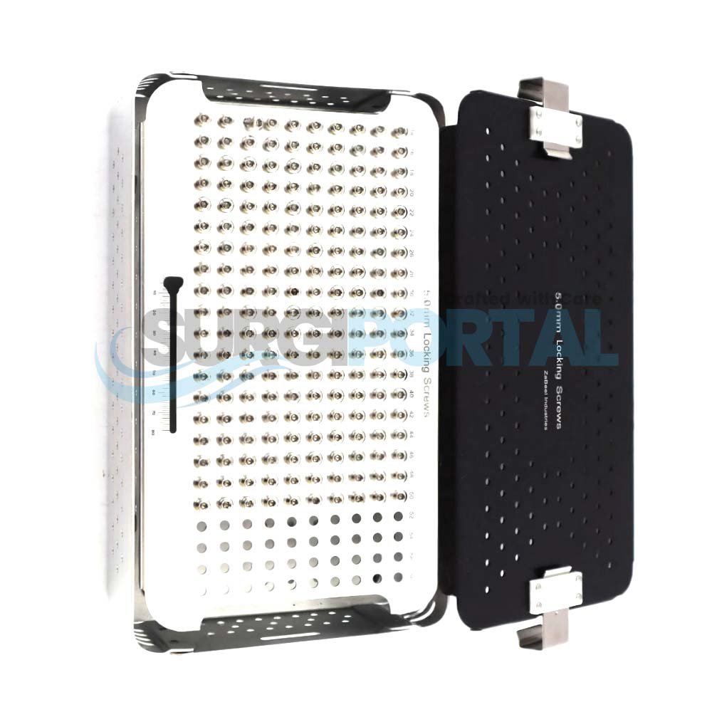 Untitled design - 201 2.0mm 2.7mm & 3.5mm Cortical & Locking Screw Box Empty Aluminum Case - Image 1