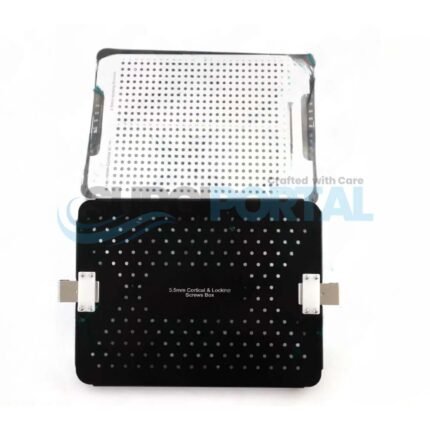 2.7mm 3.5mm & 4.0mm Screws Box Triple Size Sterilization Case