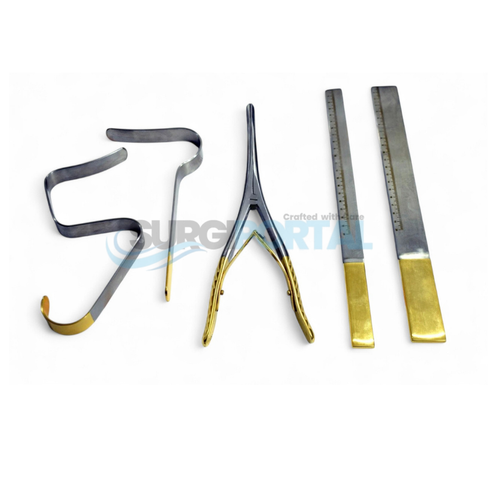 28 Gonzalez Detacher with Duck Bill Dissector Gold Plated Complete Kit - Image 1