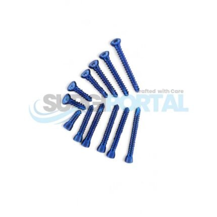2.7mm Locking and Cortical Screws Titanium Lengths 6 to 30mm
