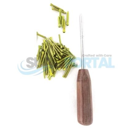 Safety Locking Screws 5.0mm Self Tapping Titanium