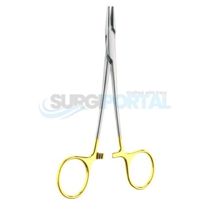 5 Halsey Needle Holder GG Serrated Jaws