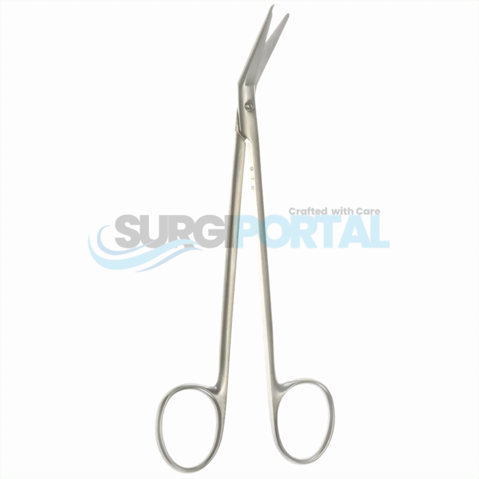6 5/16" Locklin Stitch Scissors Angled to Side - Image 1