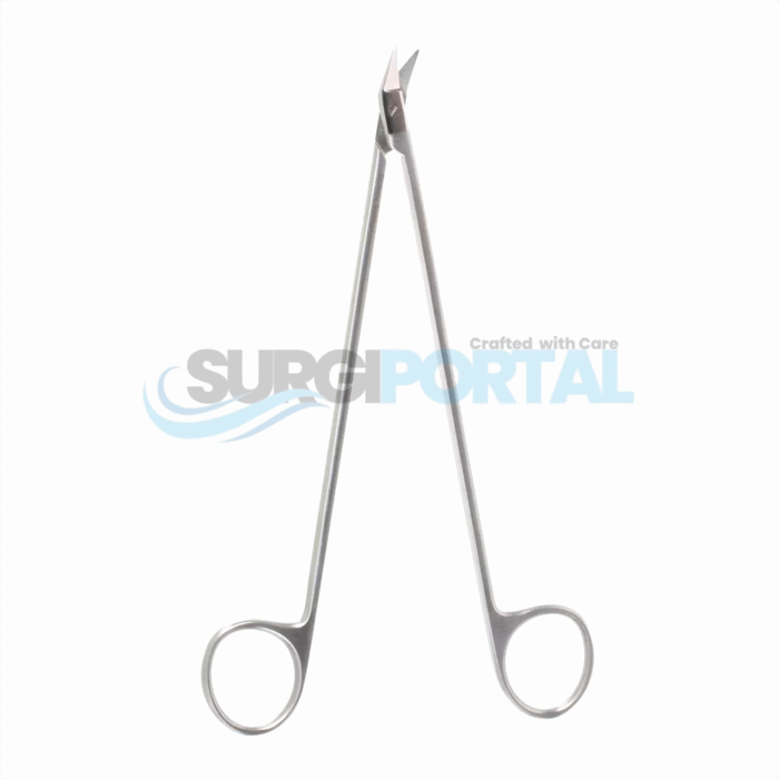 7¼" Cooley Arteriotomy Scissors, 30° Angled - Image 1