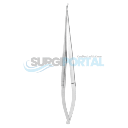 7" Jacobson Vannas Scissors – Flat Handle, 45° Blades
