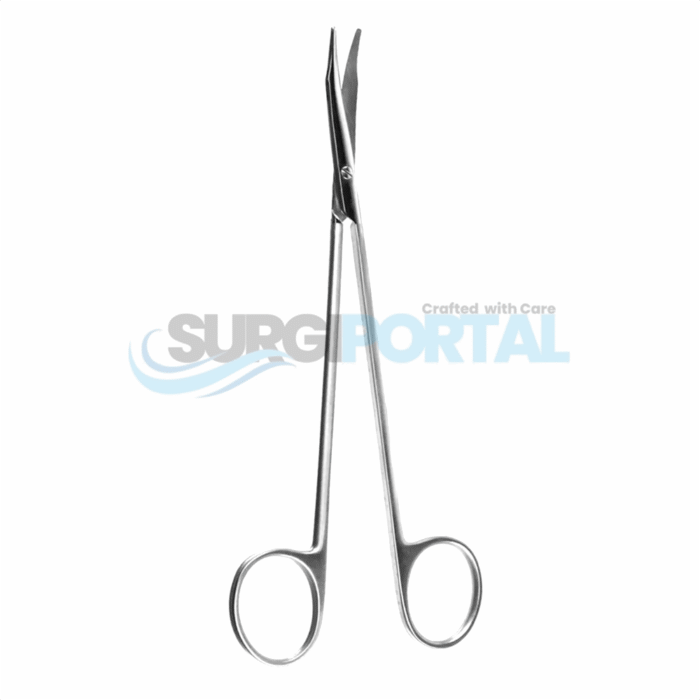 7" Lillehei-Potts Scissors, Curved Tenotomy Tips - Image 1