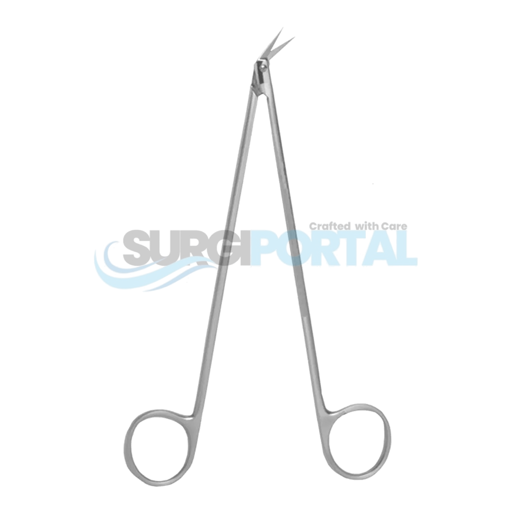 7 Vasc and Art Scissors 45 x del 7" Vascular and Arterial Scissors, 45° Extra Delicate - Image 1