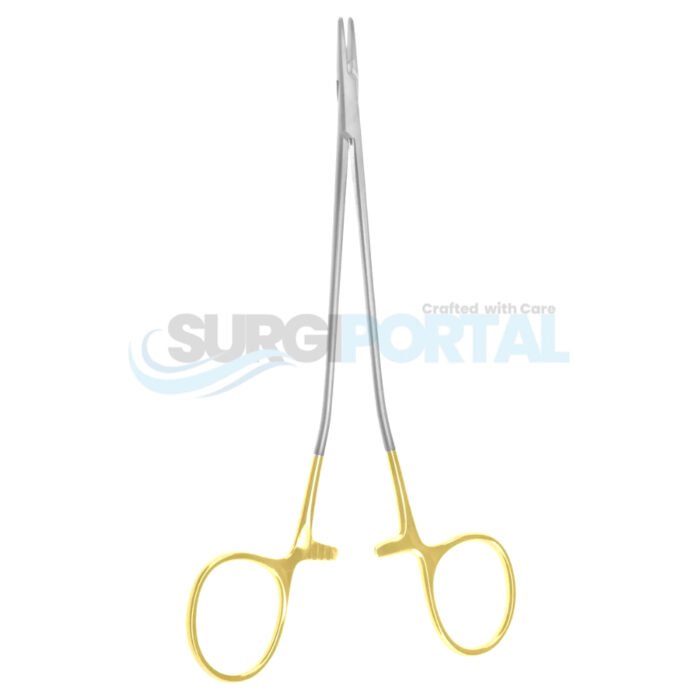 8" Cooley GG Micro Vascular Needle Holder - Image 1