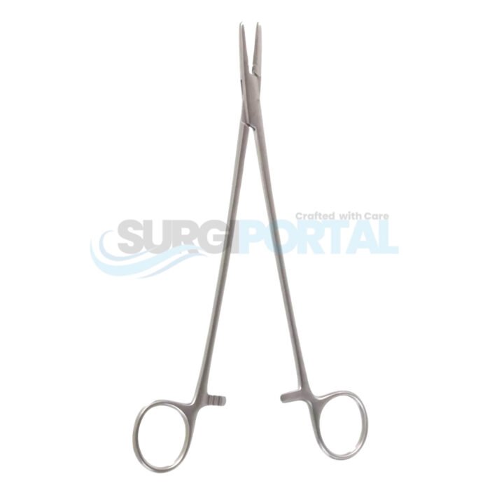 8" Crile-Wood Needle Holder – Long Surgical Needle Driver - Image 1