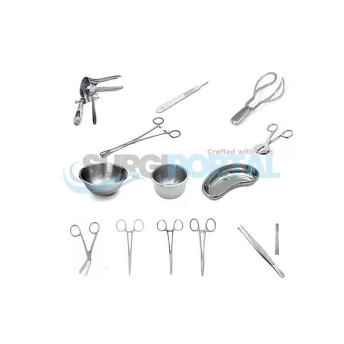 Abdominal Gynecological Instrument Set - Image 1