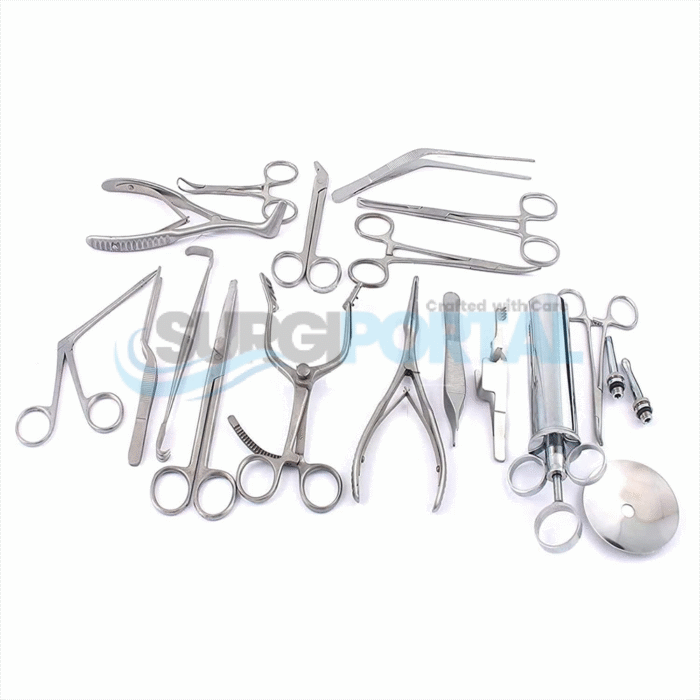Appendectomy Hernia Surgical Instrument Set - Image 1