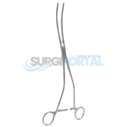 9.5cm DeBakey Bulldog Clamp Curved 4.5cm Jaw