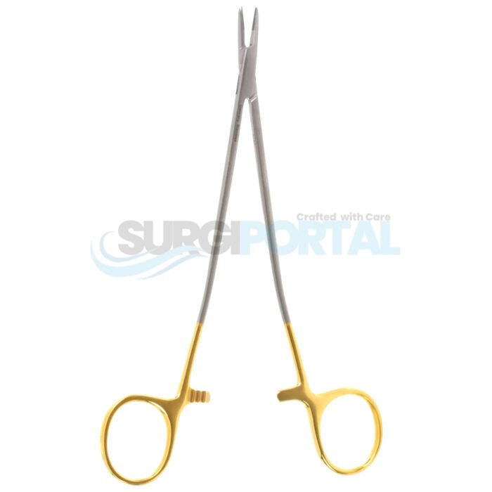 6 inch ¾" Cooley GG Micro Vascular Needle Holder - Image 1