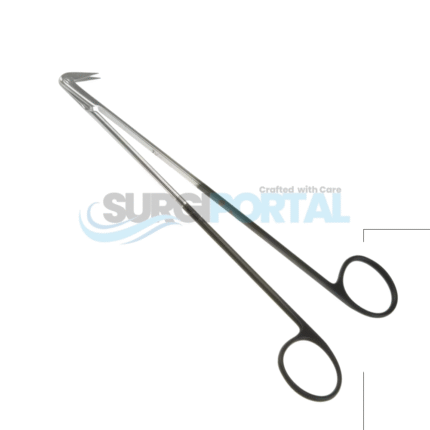 7" Diethrich Scissors, 120° Angled, SuperCut