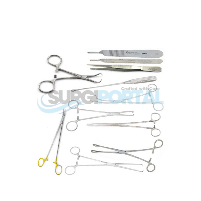 Dilatation Curettage Surgical Instrument Set - Image 1