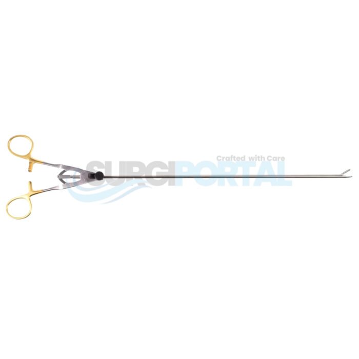 Flushable TC Needle Holder Curved Left - Image 1