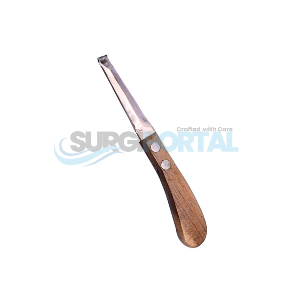 HOOF Knife for Cow Horse Sheep Goat Donkey for Animal Hoof Cutting 1 Pc Hoof Knife Precision Trimmer for Abscess Removal & Sole Work For All Livestock - Image 1