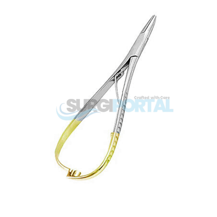Mathieu Ligature Elastic Placing Plier 5.5 Slim Narrow Tip - Image 1