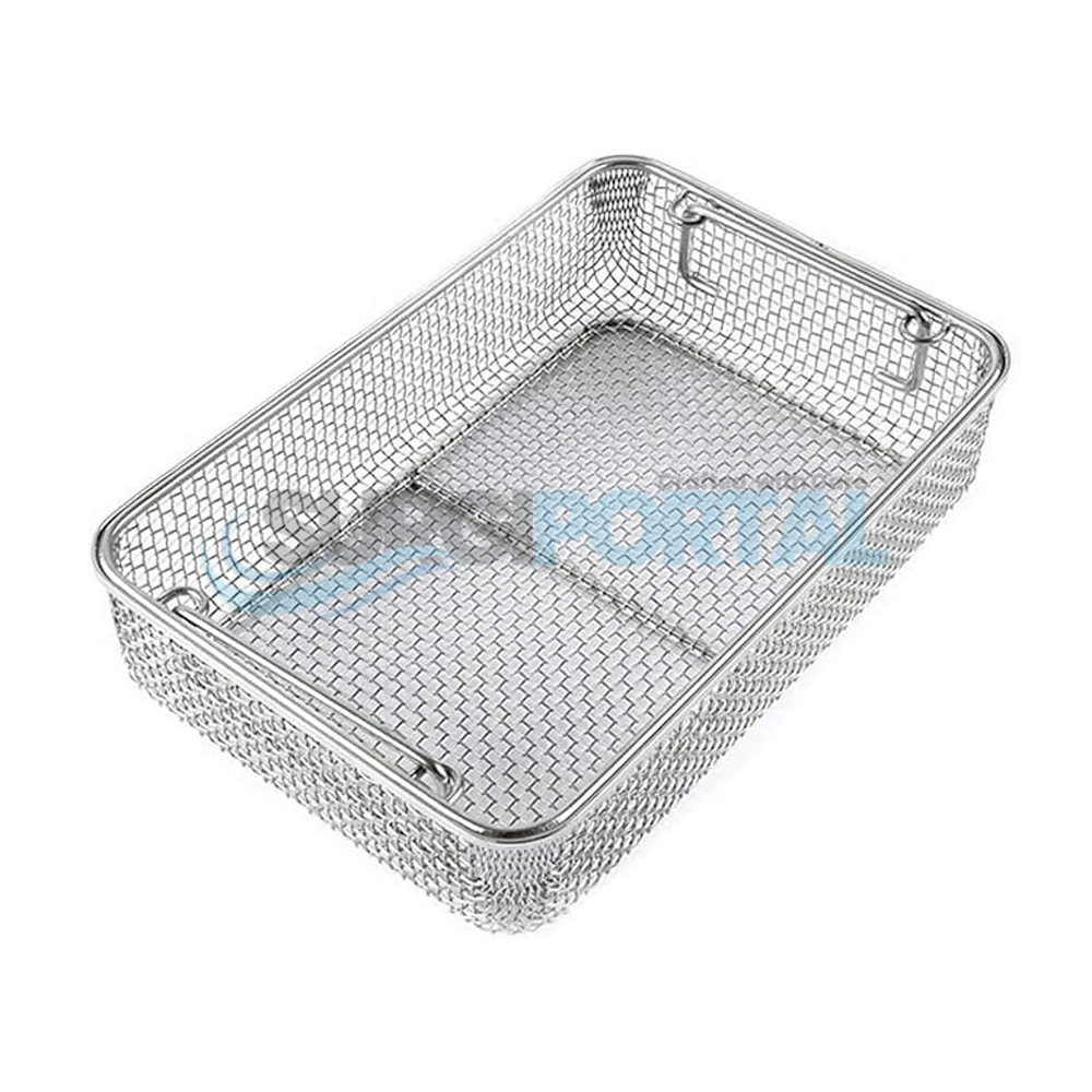 Mesh Sterilization Tray Box Stainless Steel Mesh Sterilization Tray Box Stainless Steel - Image 1