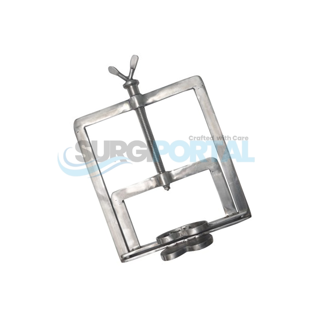 Mouth Gag Gunther’s Veterinary I Stainless Steel Vet Instrument with Adjust Screw I Pack of 1 Pcs Mouth Gag Gunthers Veterinary Dental Instrument Stainless Steel With Adjustable Screw - Image 1