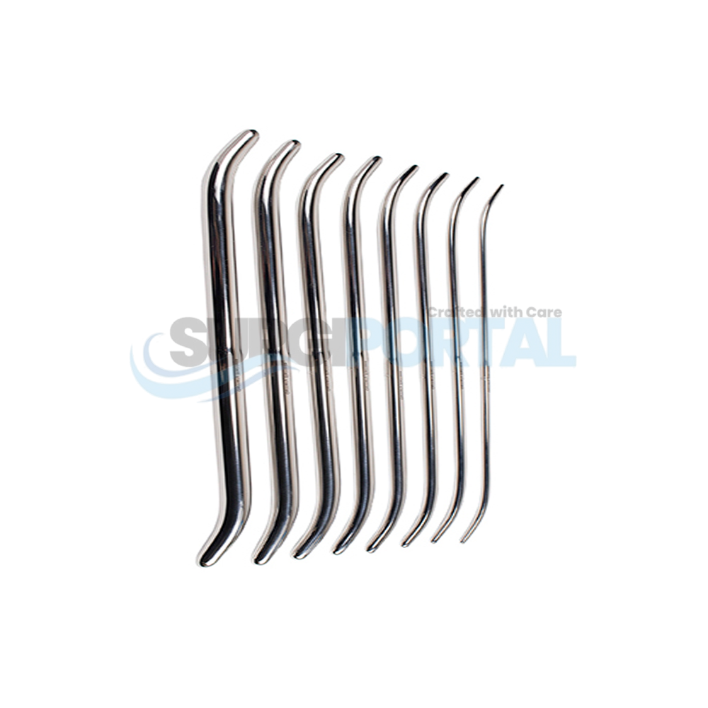 Pratt Uterine Dilator Set of 8 Pratt Uterine Dilator Set of 8 - Image 1