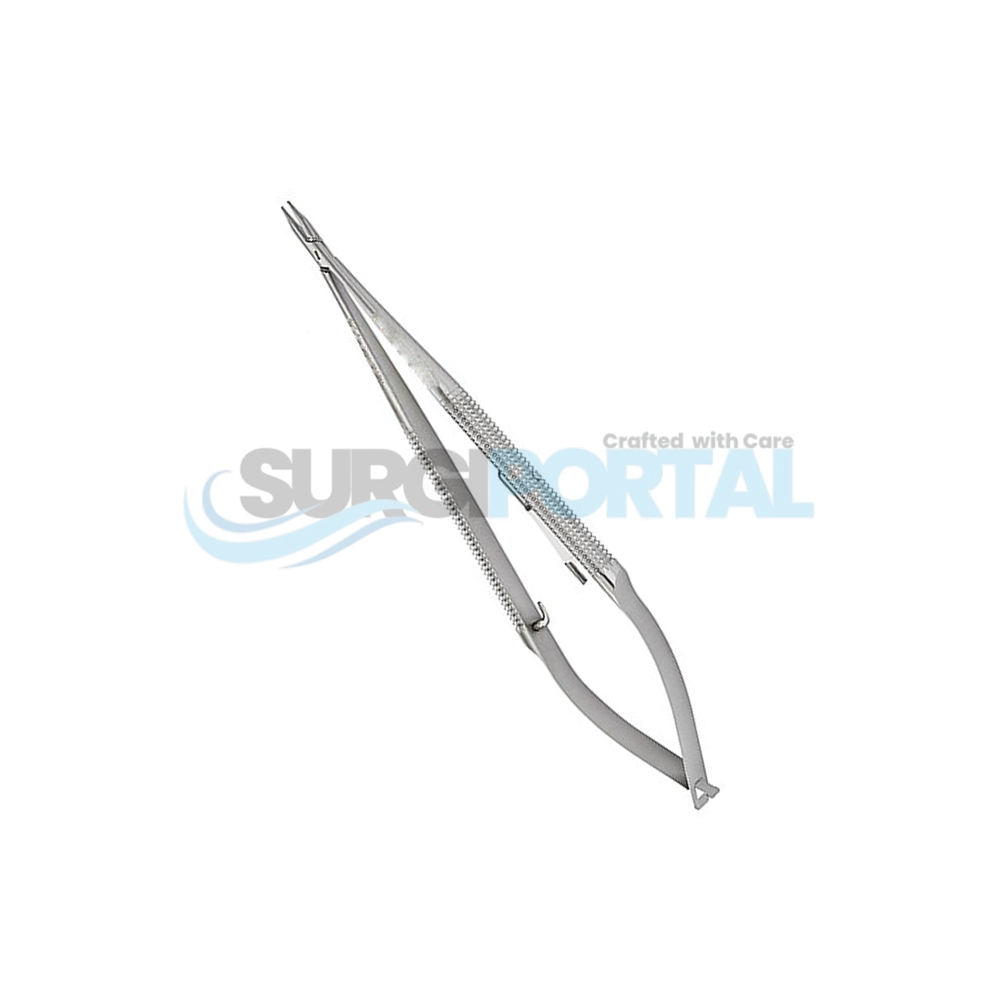Round Handle Micro Needle Holder Round Handle Micro Needle Holder - Image 1