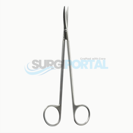 7 1/8" Toennis-Adson Scissors, Curved, Shark Edge