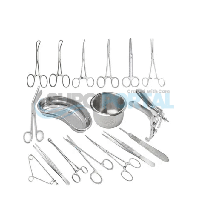 Vaginal Suturing Surgical Instrument Set - Image 1