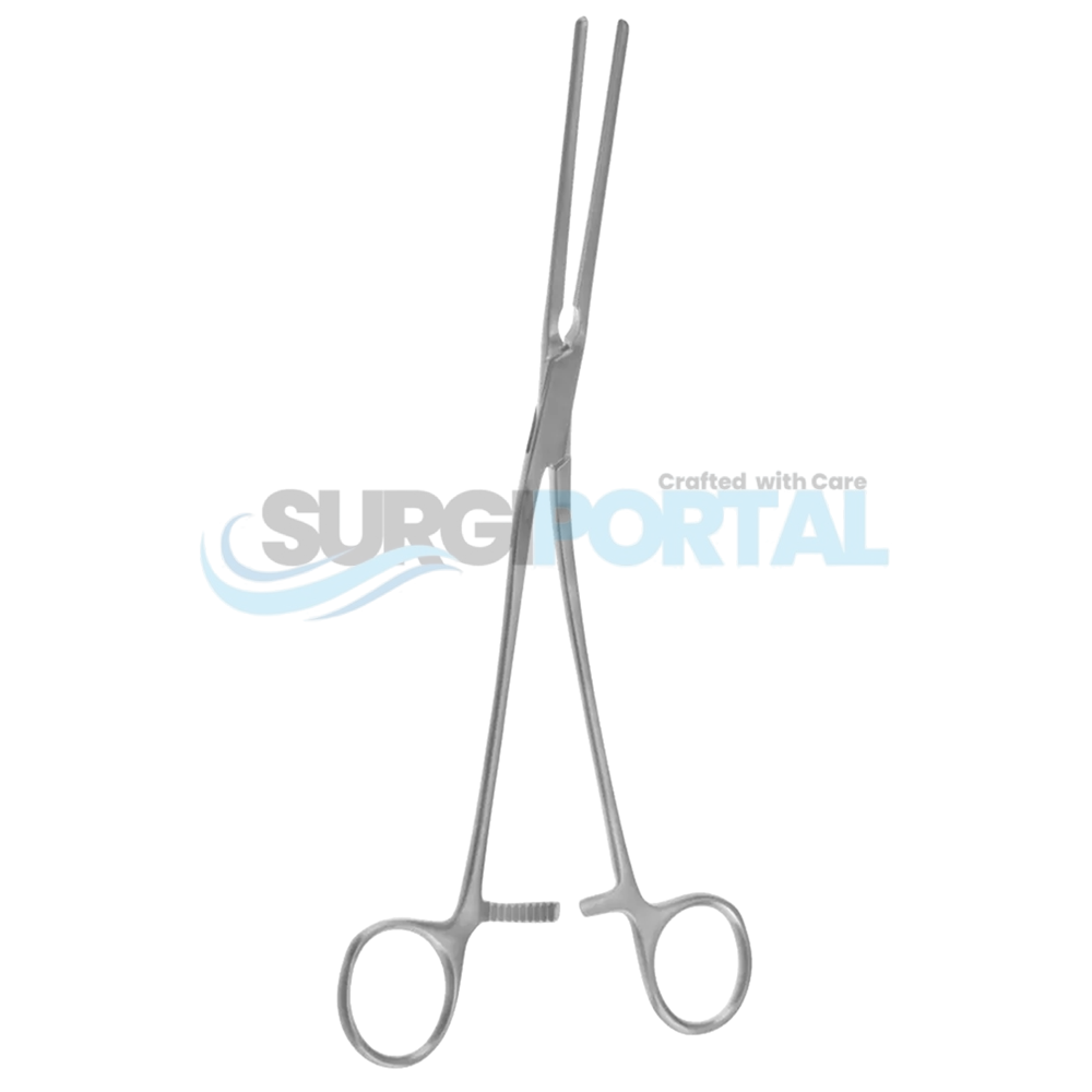 processed_10 1 2″ Glover Coarctation Clamp – Extra Long Ang 10 ½'' Glover Coarctation Clamp – Extra Long Angled - Image 1