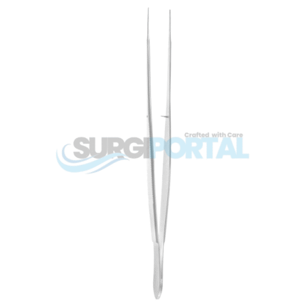 Gerald Forceps 10" Cross-Serrated Tips 1 mm