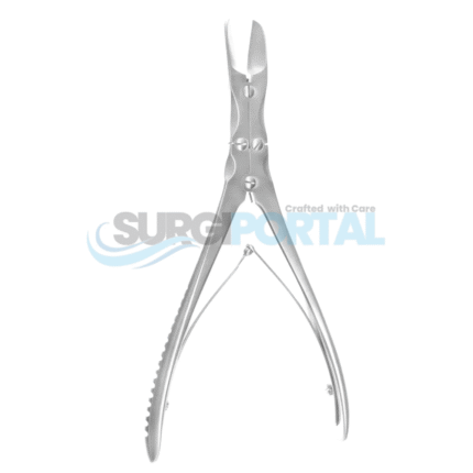 7 ⅛" McIndoe Bone-Cutting Forceps, Narrow Pointed Jaw