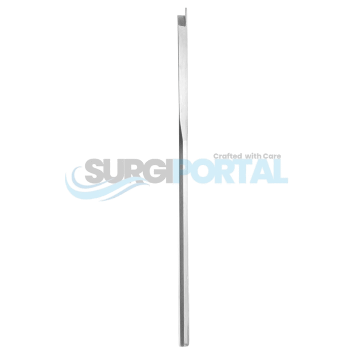 Cottle Guarded Osteotome – 7 inch 1/2″, Straight, 6mm Wide - Image 1