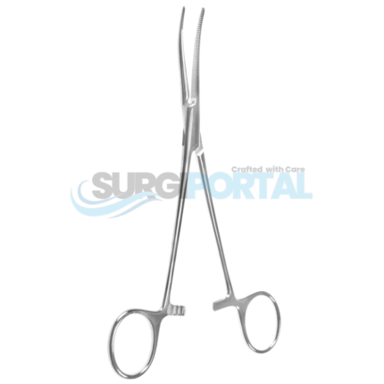 7 inch Crafoord Delicate Artery Forceps Curved Jaws High Polish