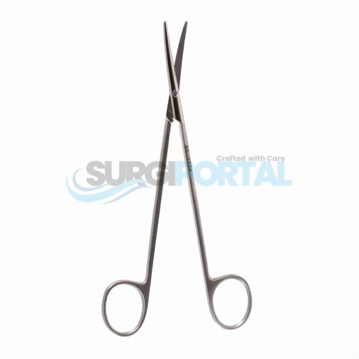 7" DeMartel Scissors, Curved, Blunt/Blunt - Image 1