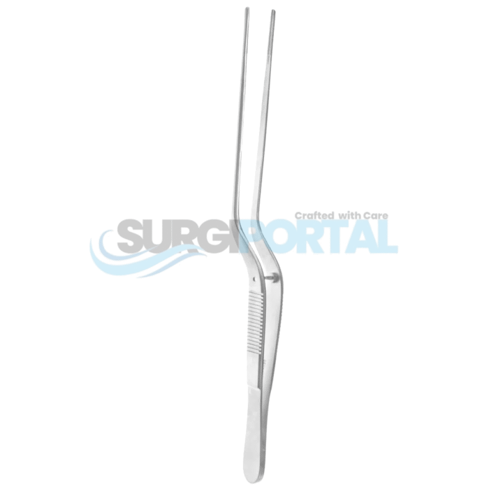 DeBakey Tissue Forceps 14" 2 mm Tips - Image 1