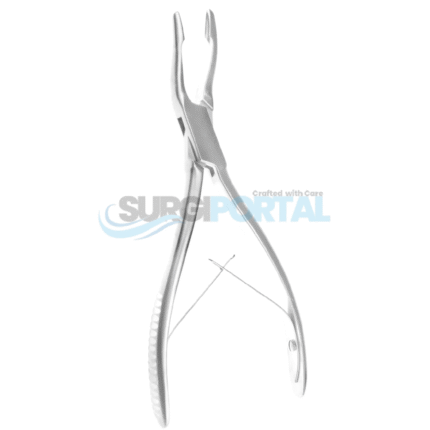 Jansen Bone Rongeur 4mm Jaw Curved 7
