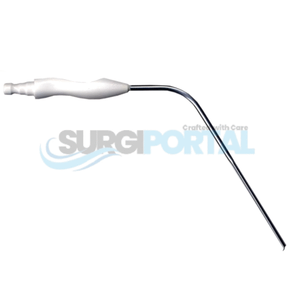 Single Use Retractor Suction 12fr 12cm Curved Lip Tip