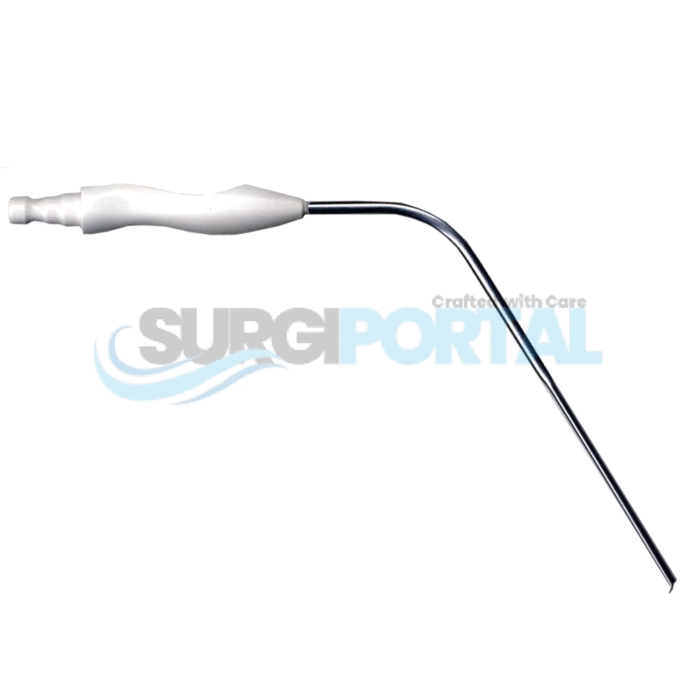 Single Use Retractor Suction 12fr 12cm Curved Lip Tip - Image 1