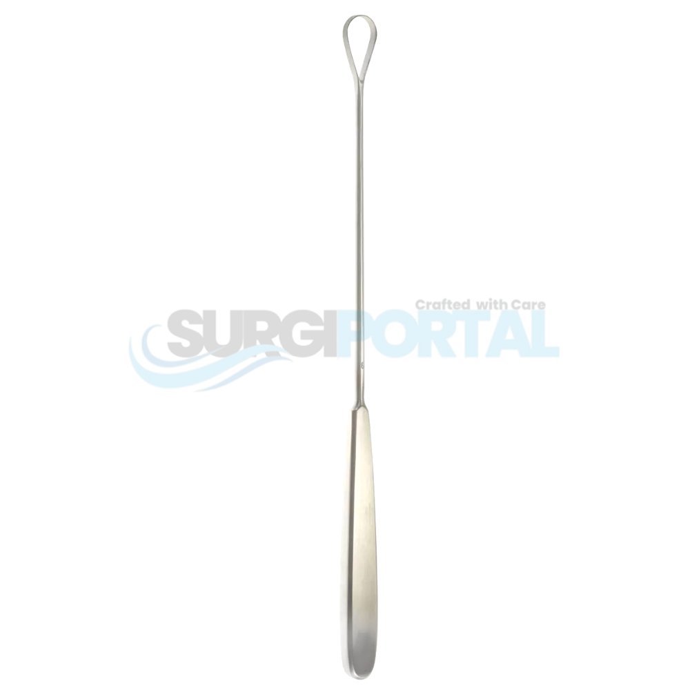 resized_processed_11 Sims Uterine Curette sharp rigid #6 11" Sims Uterine Curette Sharp Rigid Size #6 - Image 1
