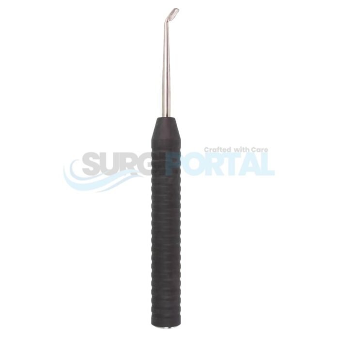 13 1/4" Comfort Grip Curette – 1mm, 8.5" Handle, Angled - Image 1